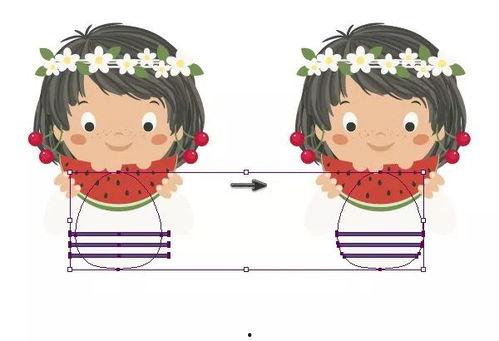 吃瓜少女手绘图,揭秘瓜界风云