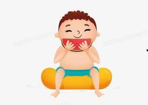 吃瓜图片男孩,男孩与神秘吃瓜之旅